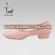 pink super leather ballet soft shoes for training