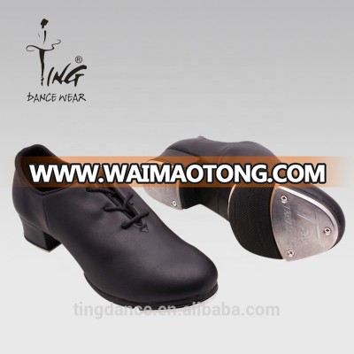 wholesale super leather tap dance shoes