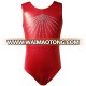 NT16099 Girls Gymnastics Leotard One Piece Metallic Stripe Workout Stretchy Dance Bodysuit